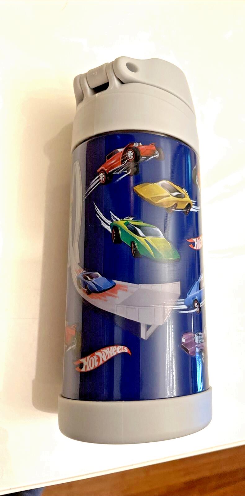Pottery barn school Disney HOT WHEELS Water Bottle star birthday boy space .