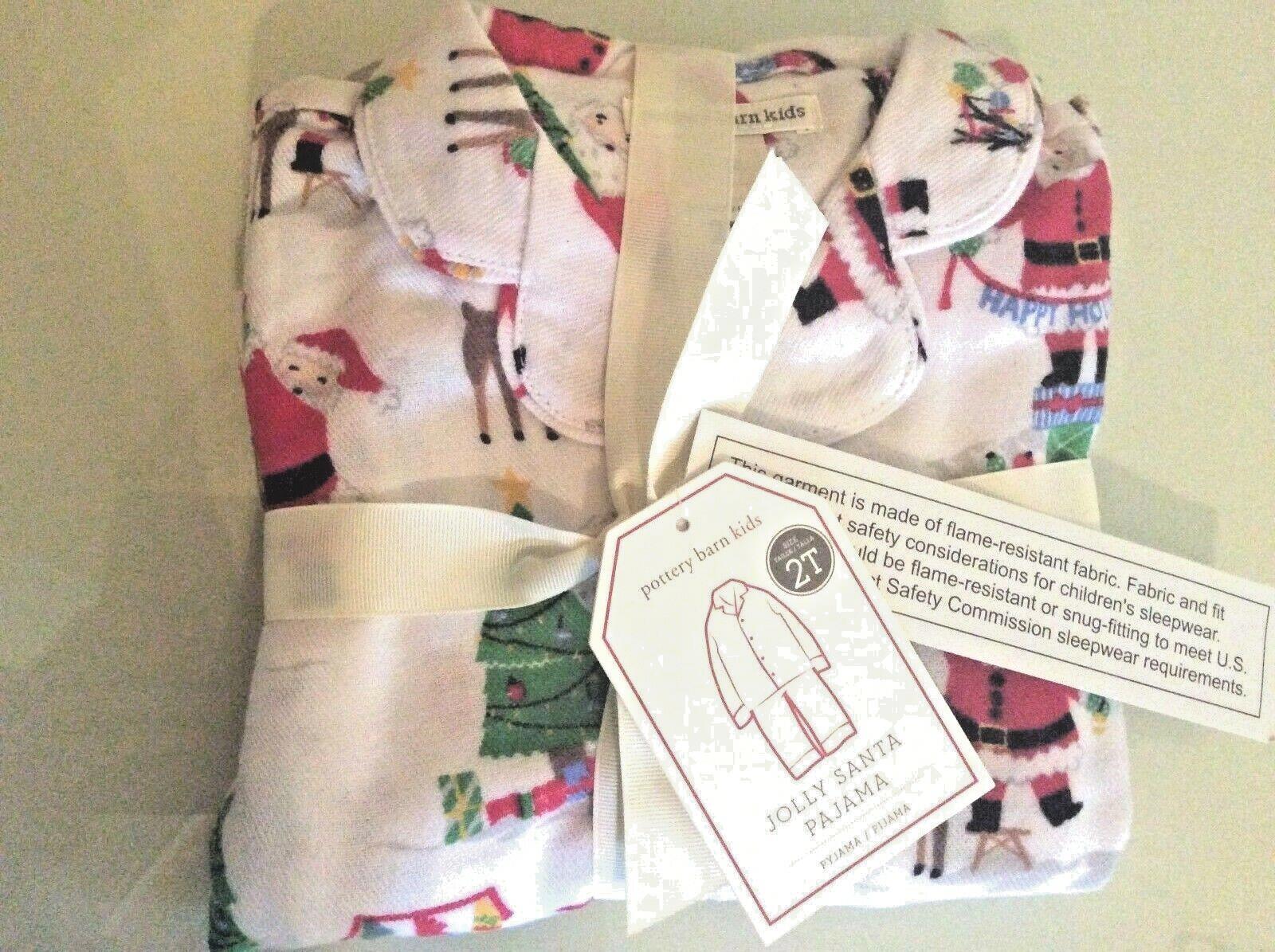 Pottery Barn holiday Disney Rudolph Pajama PJ school Christmas Santa party kid '