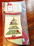 Pottery Barn Holiday Christmas stocking gift party quilted tree Disney kids ,.
