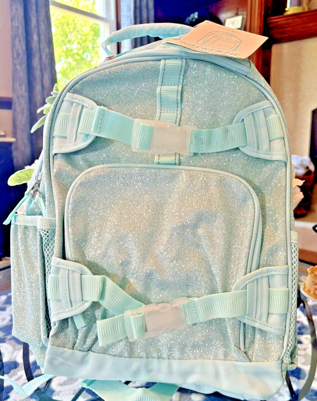 Pottery Barn school Disney Backpack Glitter Disney TRAVEL Rainbow frozen+Water .