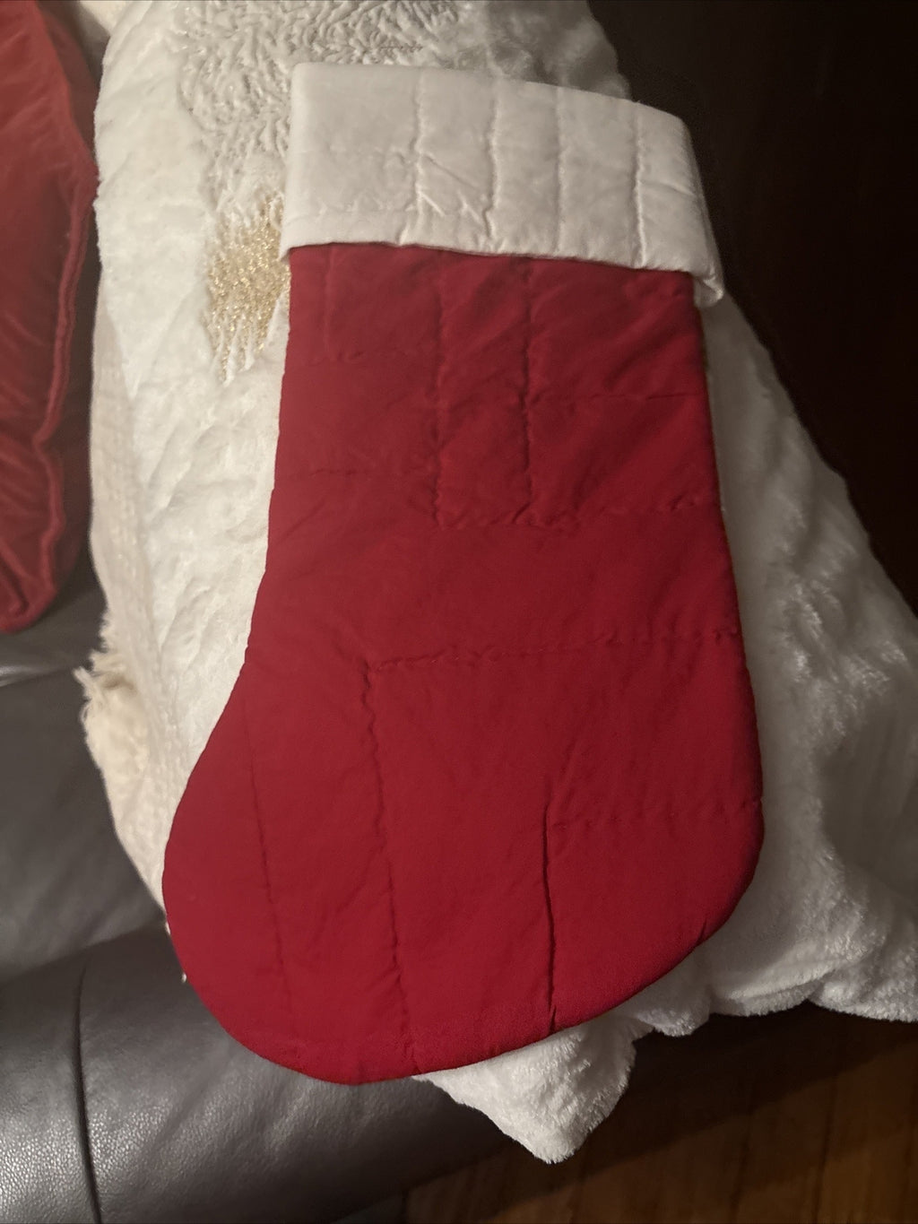 Pottery Barn Holiday Christmas stocking gift party quilted tree Disney kids ,.