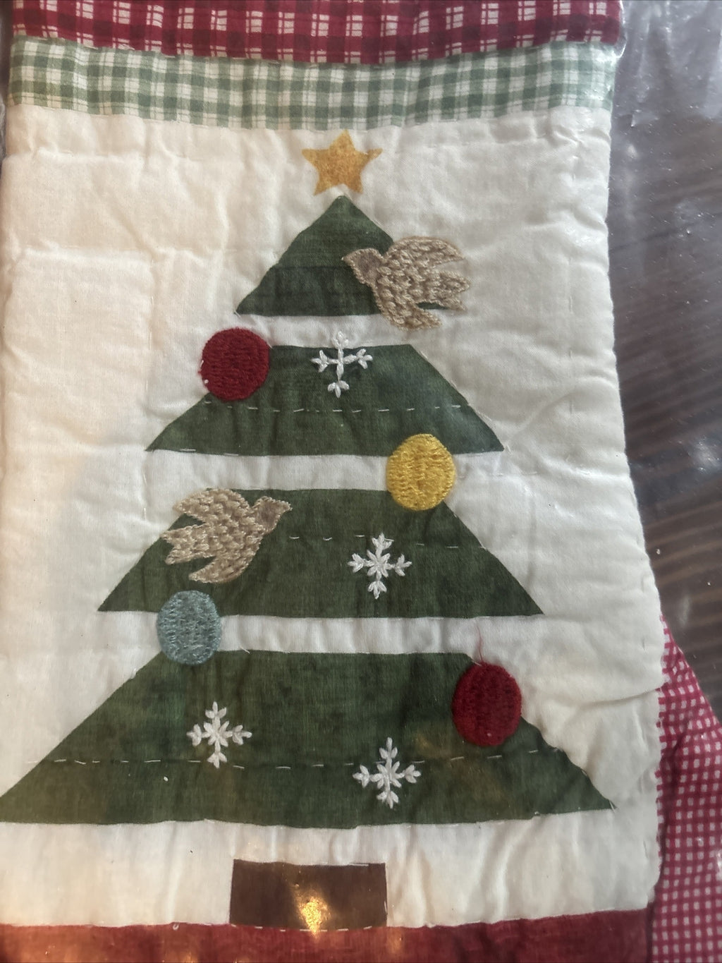 Pottery Barn Holiday Christmas stocking gift party quilted tree Disney kids ,.