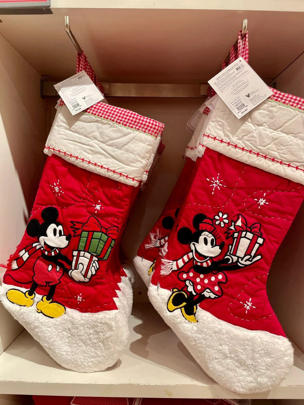 Pottery Barn Holiday Disney MICKEY MOUSE Christmas stocking gift tree kids =