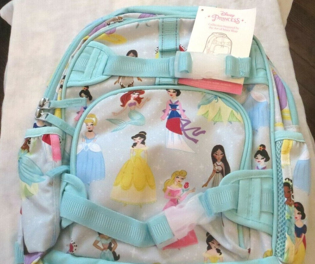 Pottery Barn Disney school Backpack Princess Belle Travel bag LARGE SET gift new