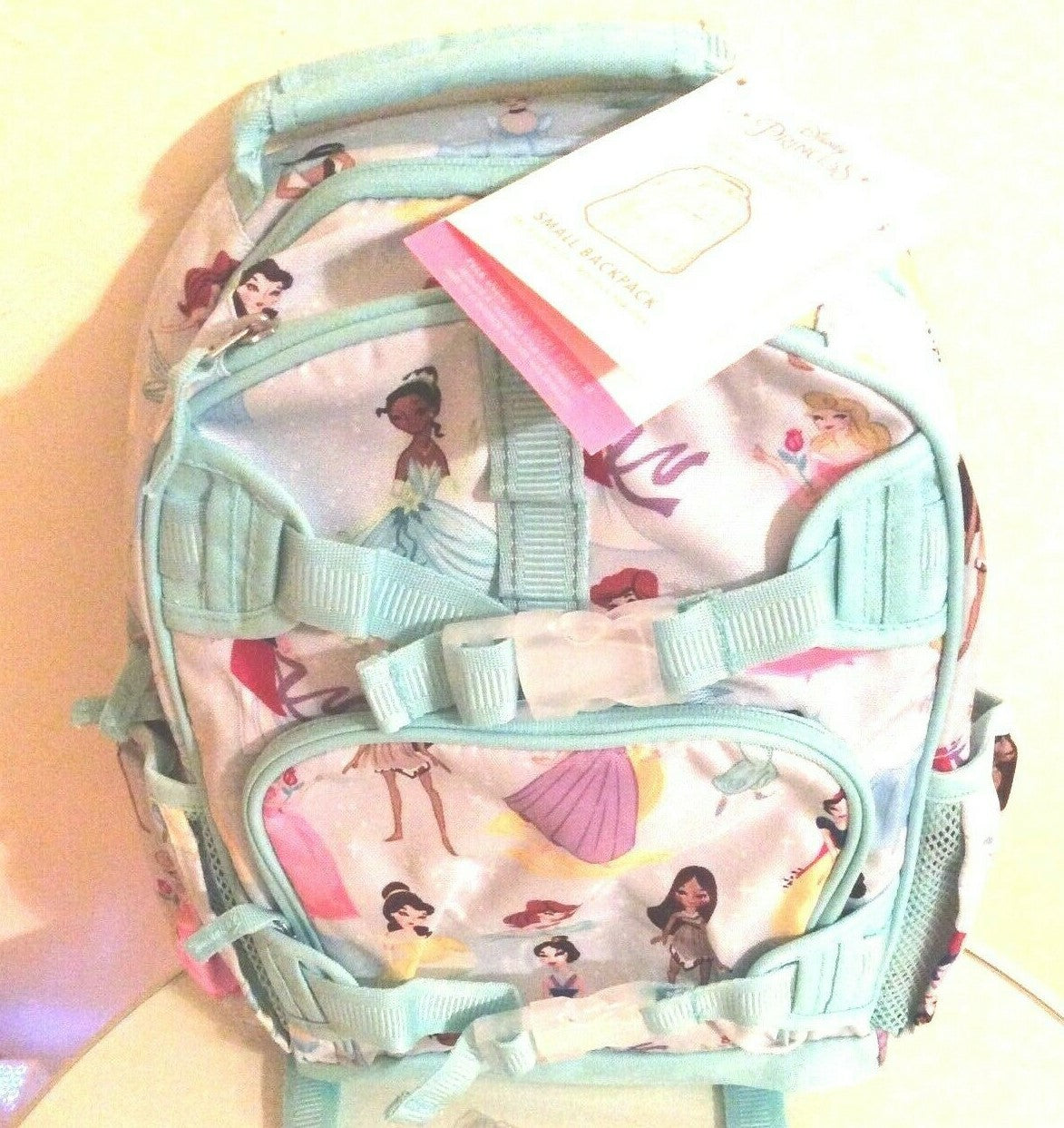 Pottery Barn Disney school Backpack Princess Belle Travel bag LARGE SET gift new