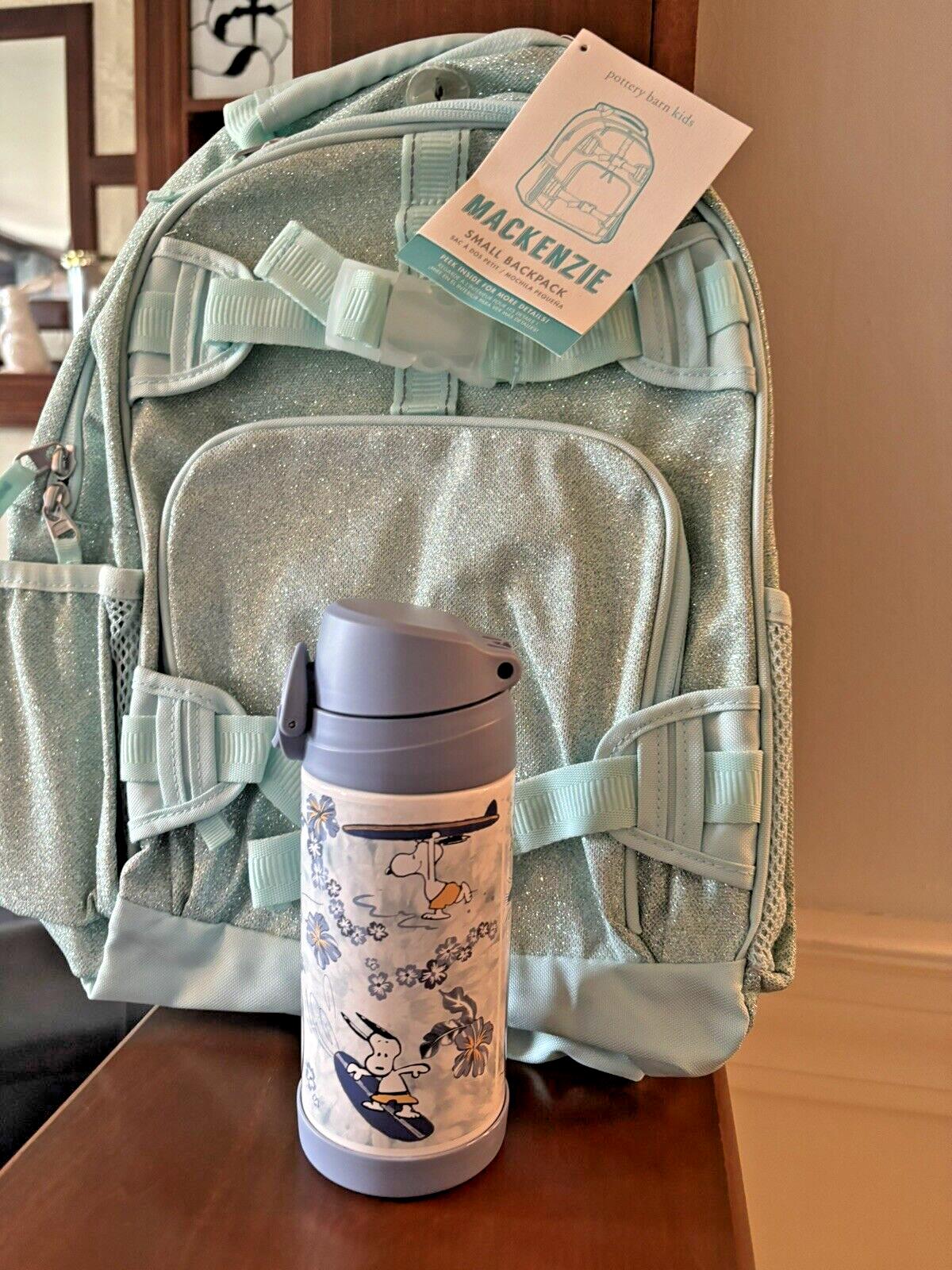 Pottery Barn school Disney Backpack Glitter Disney TRAVEL Rainbow frozen+Water .