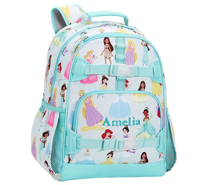 Pottery Barn Disney school Backpack Princess Belle Travel bag LARGE SET gift new