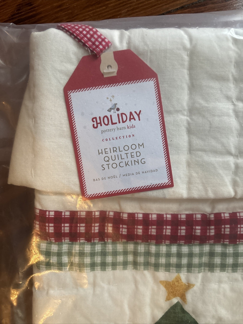 Pottery Barn Holiday Christmas stocking gift party quilted tree Disney kids ,.