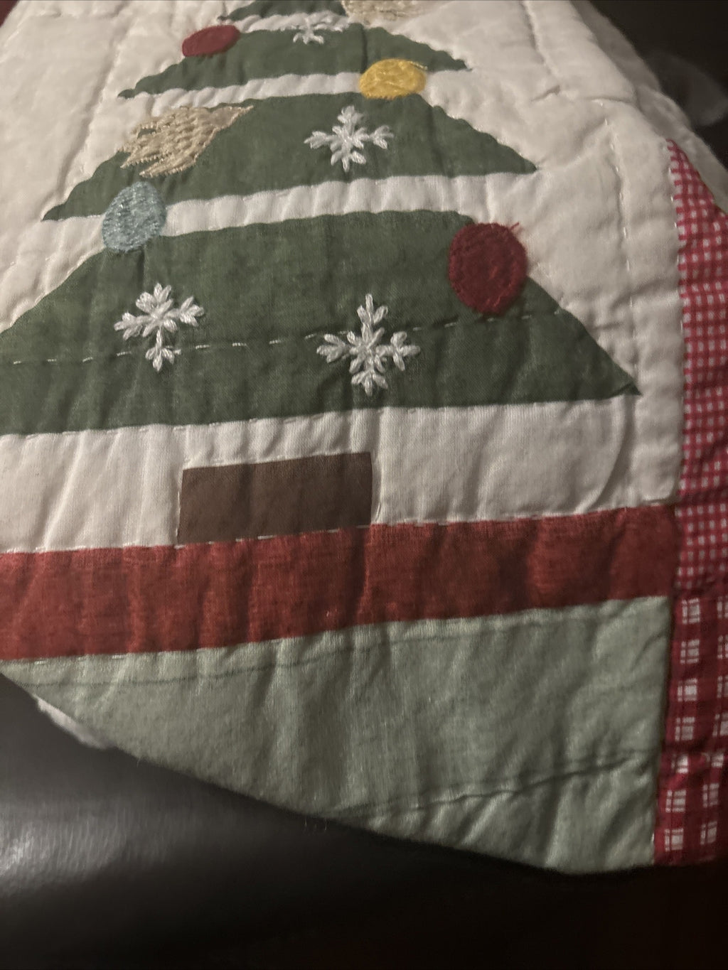 Pottery Barn Holiday Christmas stocking gift party quilted tree Disney kids ,.