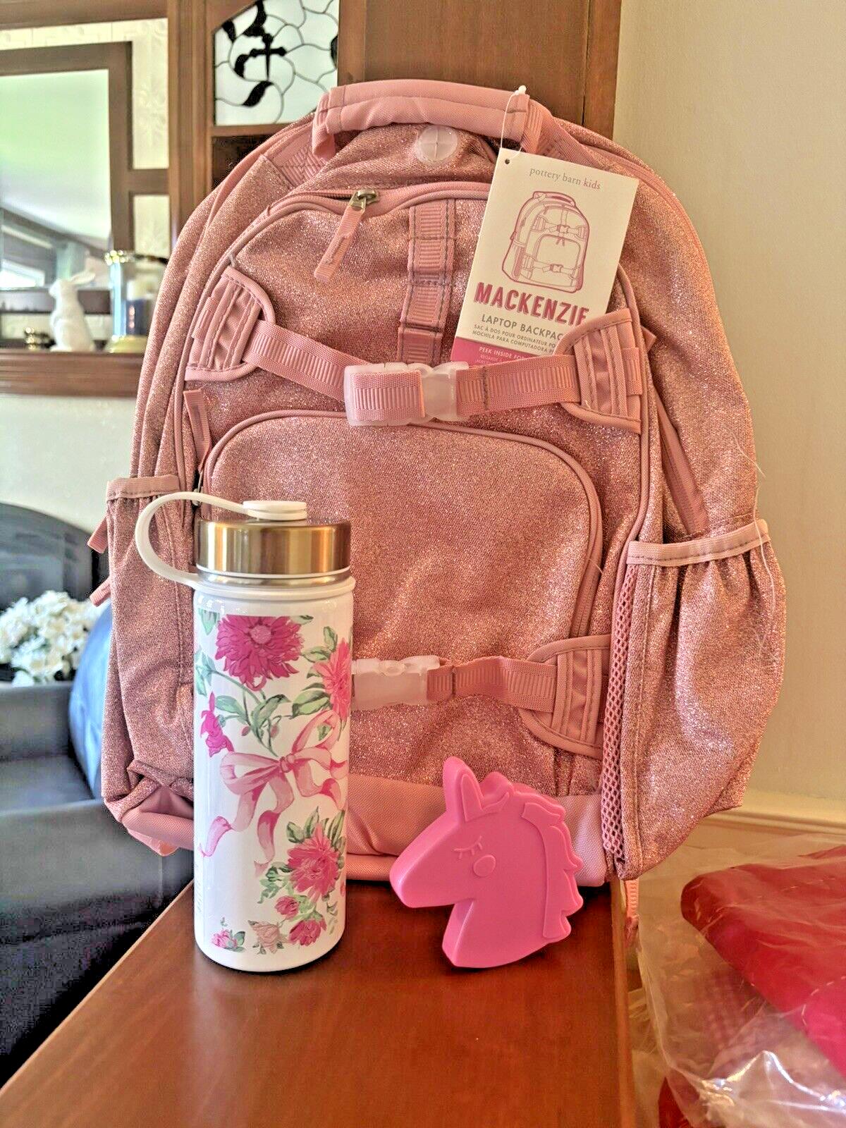 School Pottery barn BACKPACK glitter+LoveShack Water Hello Kitty Floral+Bag ?? .