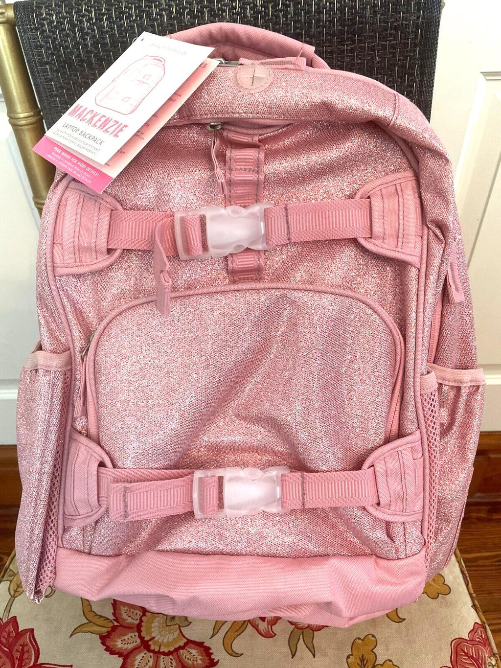 School Pottery barn BACKPACK glitter+LoveShack Water Hello Kitty Floral+Bag ?? .
