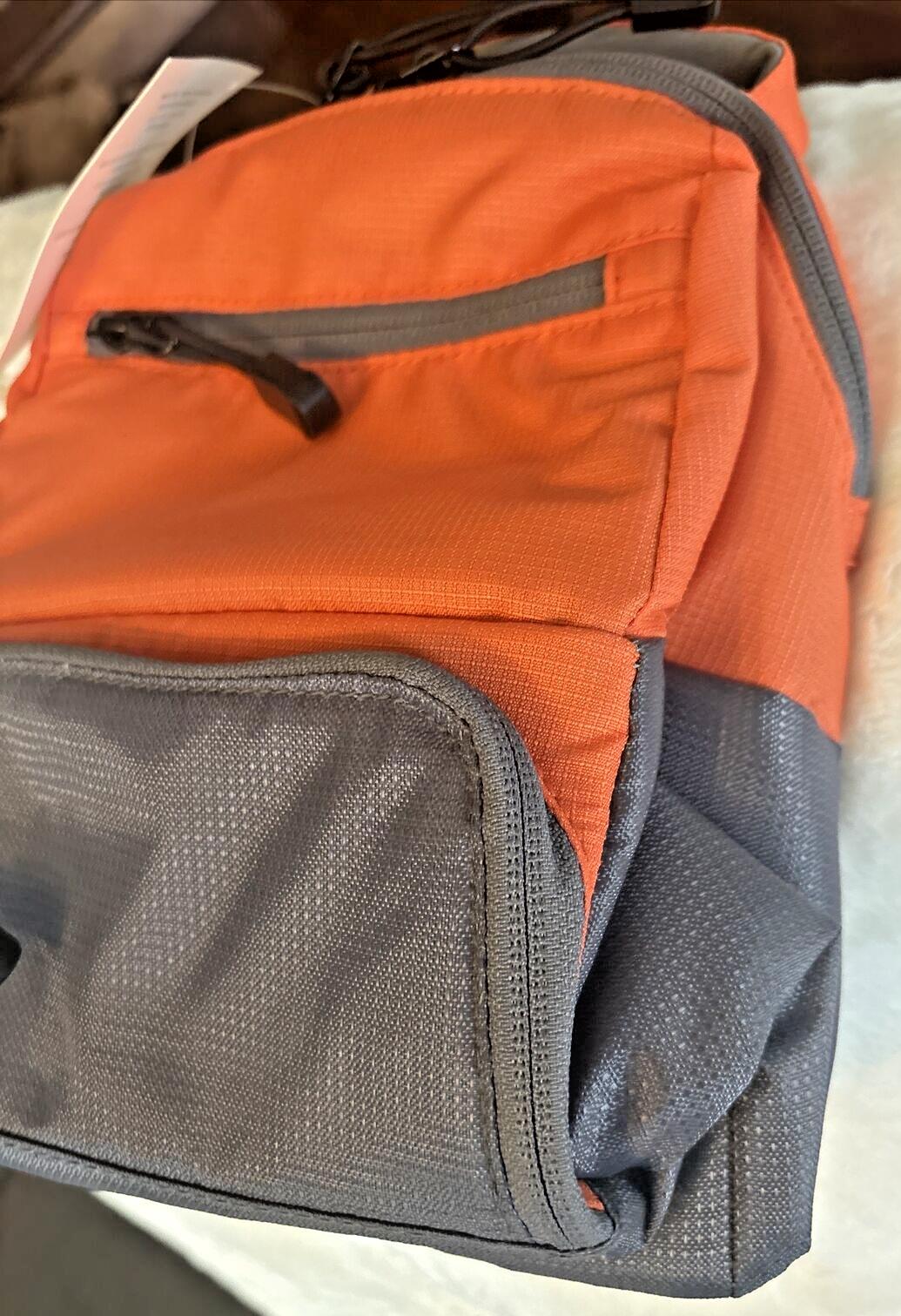School Pottery Barn Lunch bag orange planet space sport soccer baseball gift ??]