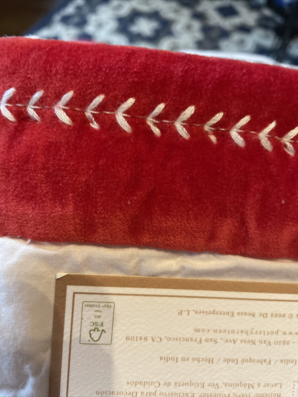 Pottery Barn Grinch Christmas Seuss Holiday Gift party Disney kid pillow sham '