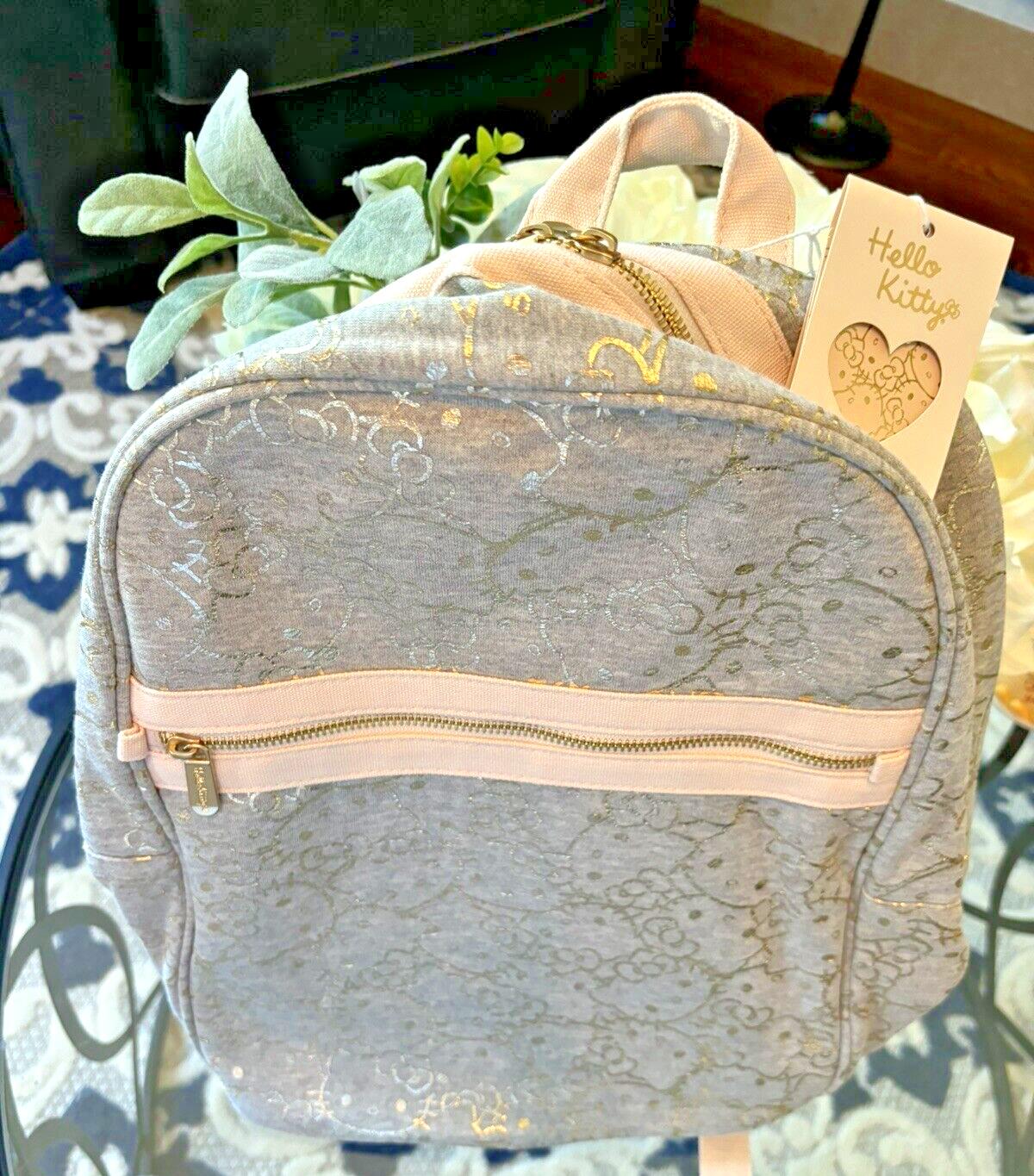Pottery Barn School Disney Hello Kitty Glitter LARGE BACKPACK+LUNCH Travel bag .