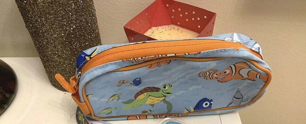 Pottery Barn School Disney NEMO bag pre k gift holiday kids pencil case shark .
