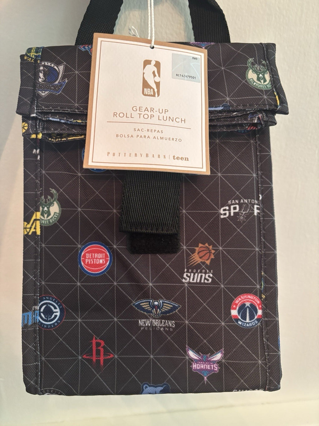 Pottery Barn School BACKPACK LUNCH WATER Bag sport BASKETBALL baseball travel