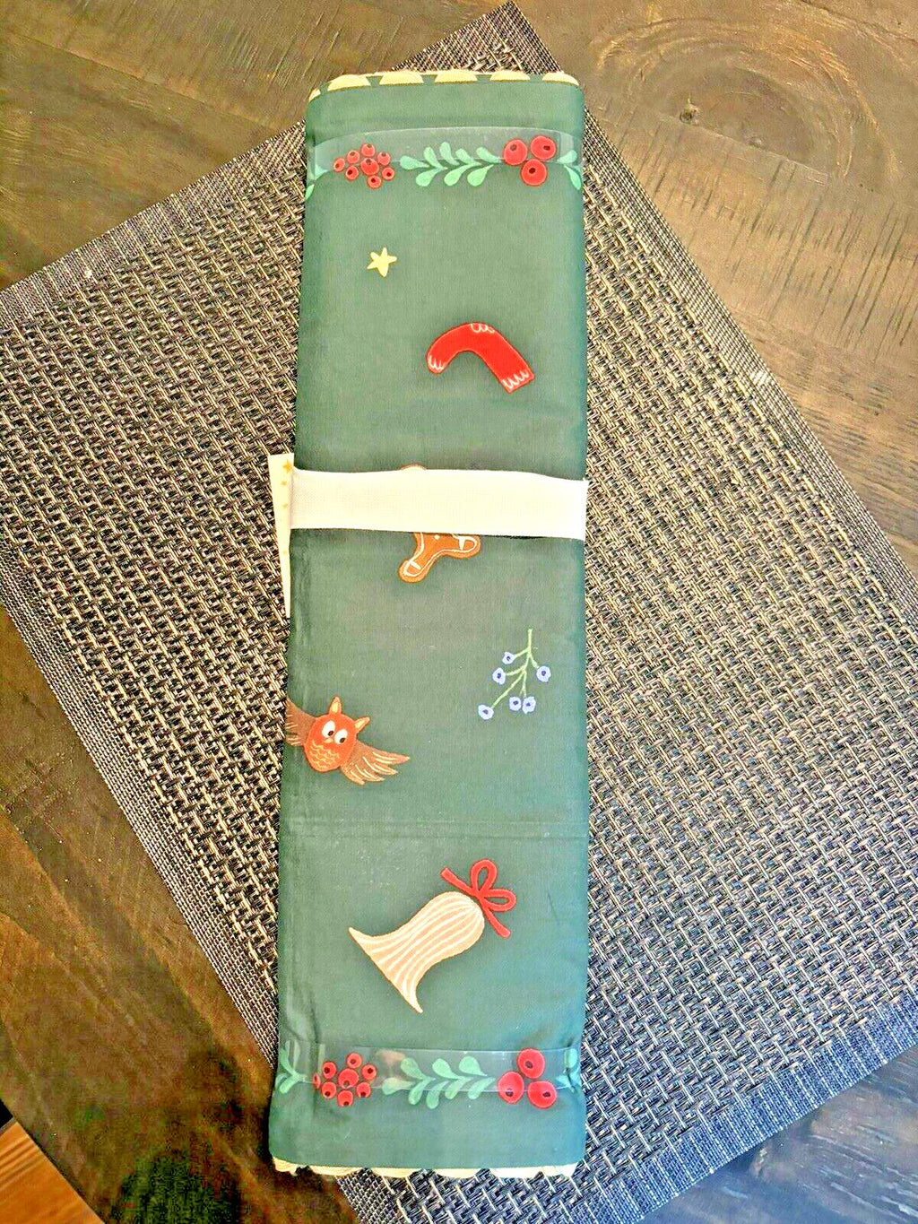 Pottery Barn Holiday Christmas Table runner Nutcracker gift party Rifle doll u