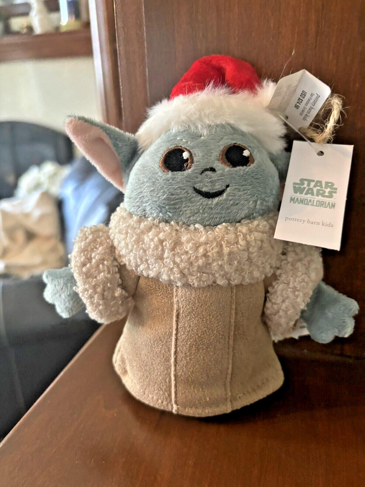pottery barn Star wars Grogu ornament Christmas holiday gift party Disney yoda m
