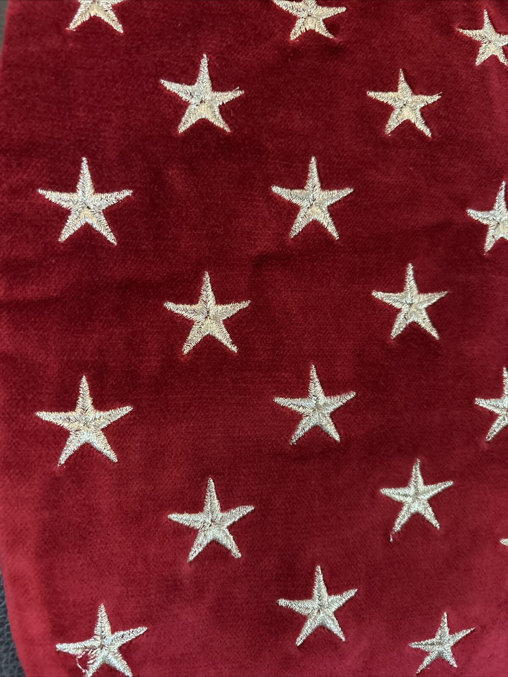 Pottery Barn Holiday Christmas stocking America USA gift birthday patriot