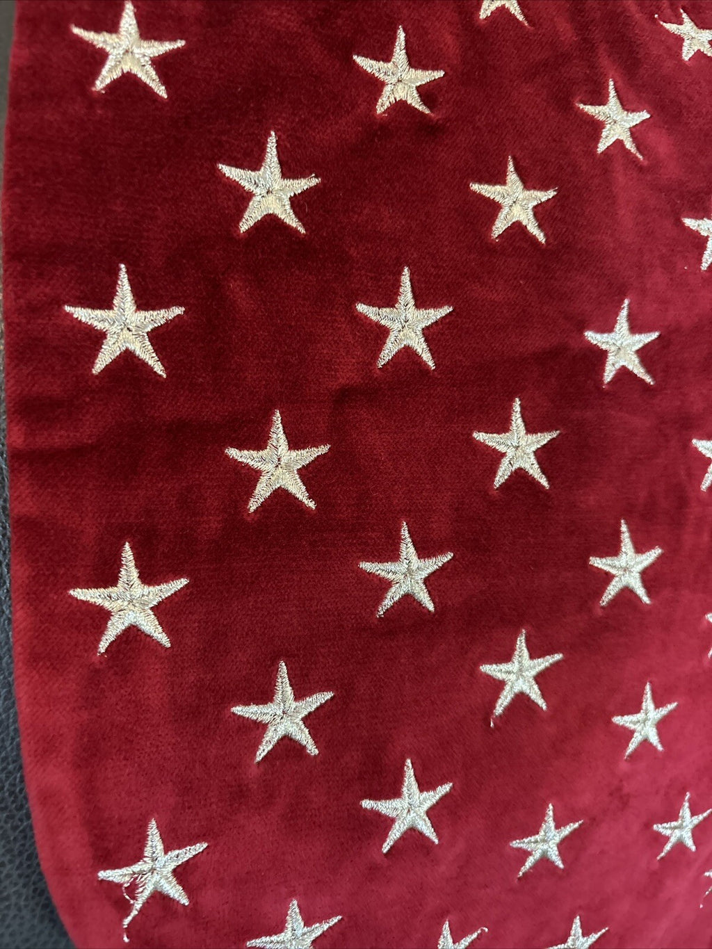 Pottery Barn Holiday Christmas stocking America USA gift birthday patriot