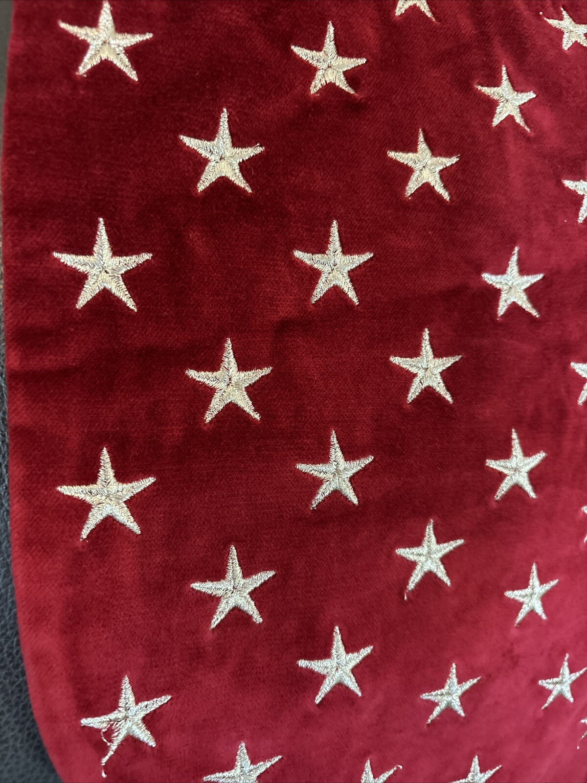 Pottery Barn Holiday Christmas stocking America USA gift birthday patriot