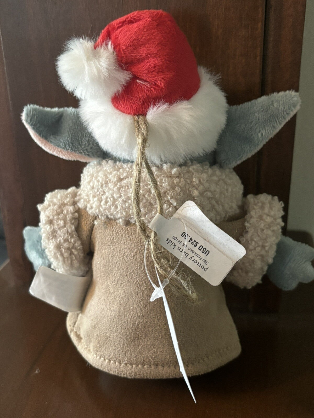 pottery barn Star wars Grogu ornament Christmas holiday gift party Disney yoda m