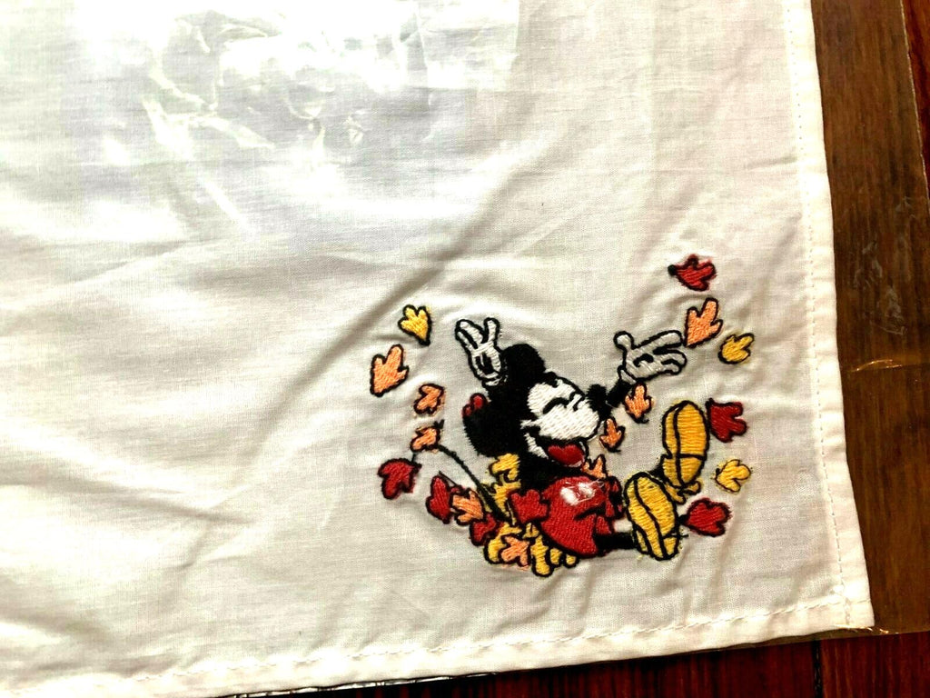 Disney Pottery Barn Mickey Mouse Napkin Thanksgiving dinner party holiday gift a
