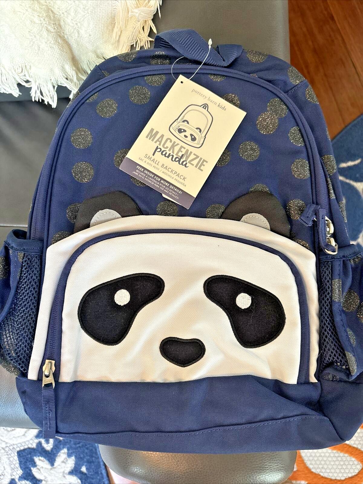 SNOOPY Pottery barn school Glitter Travel BACKPACK Disney +Water Panda Girl ?? 1
