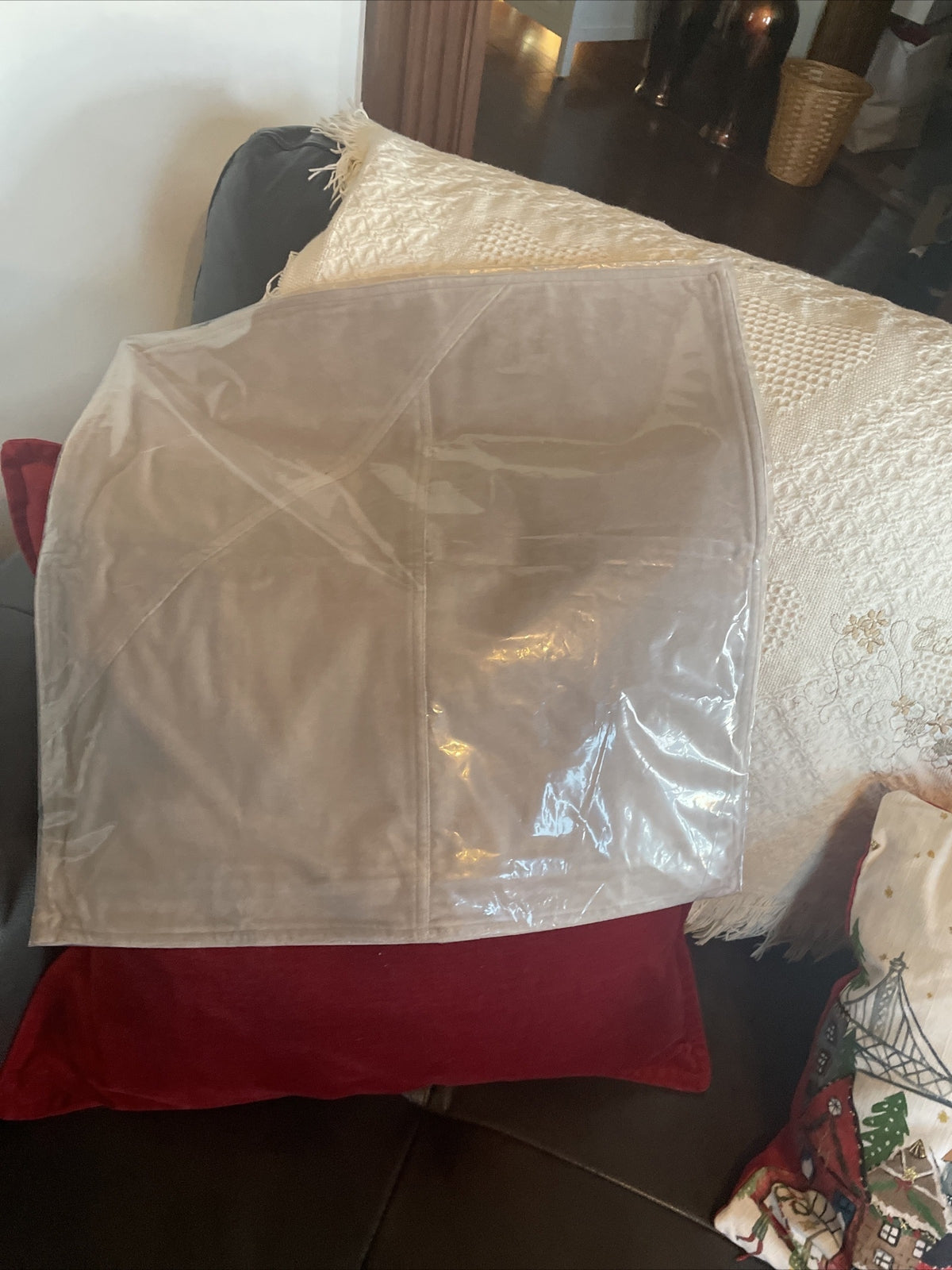 Disney West Elm Velvet Pillow cover sham Birthday Holiday Pottery barn gift =