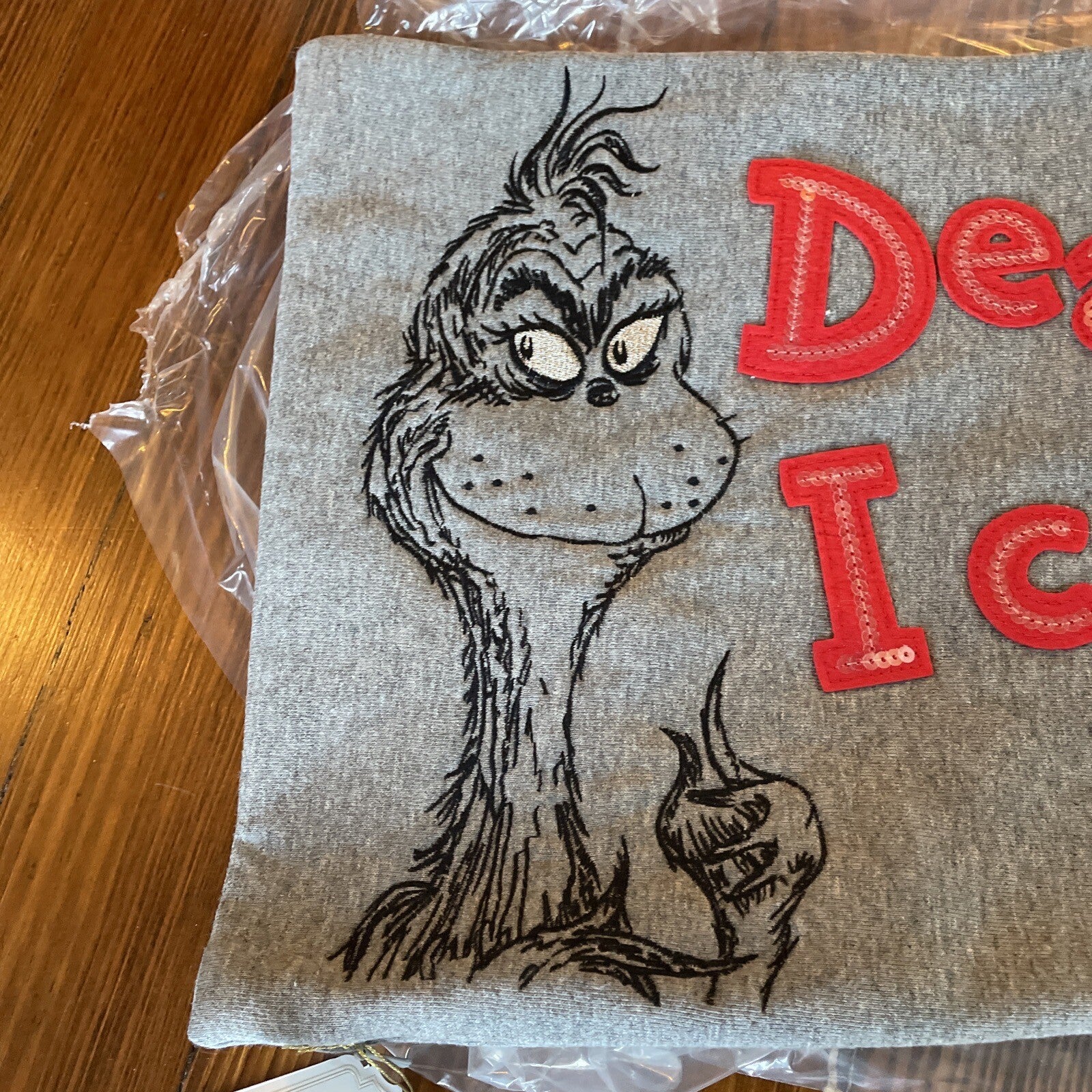 pottery barn GRINCH holiday Christmas Seuss pillow cover sham party Disney ]