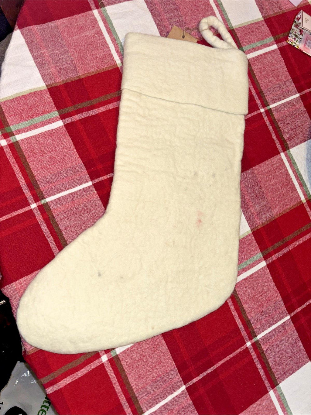 Pottery Barn Holiday West Elm Christmas stocking Gingerbread Party gift kid m