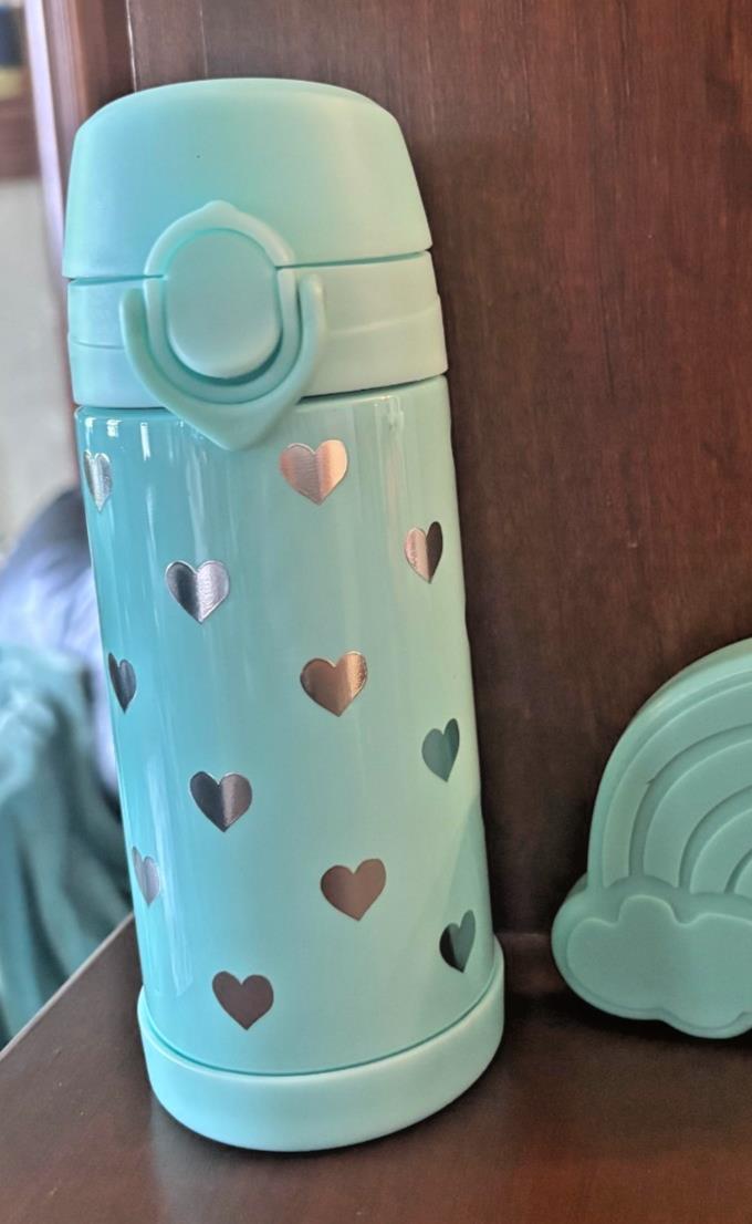 Pottery Barn school Disney Glitter Frozen LUNCH WATER girl heart Travel Bag ?? n