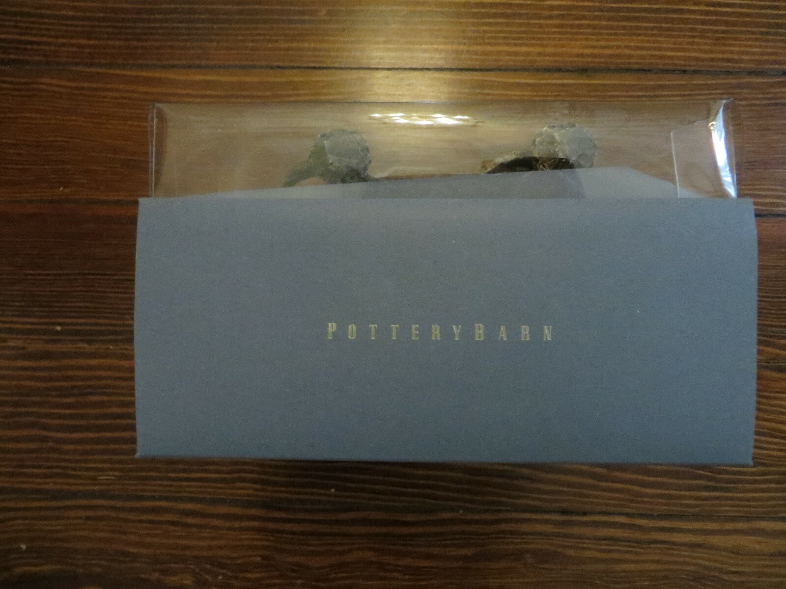 Pottery Barn Disney Holiday Antler Lodge napkin ring Thanksgiving party SET 4 m