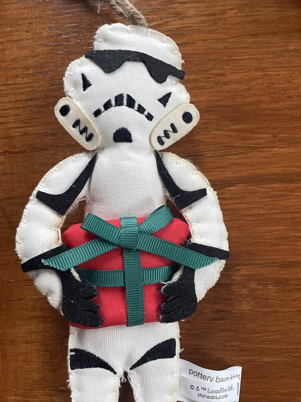 Disney pottery barn holiday Star wars ornament Christmas gift party kid ?? .