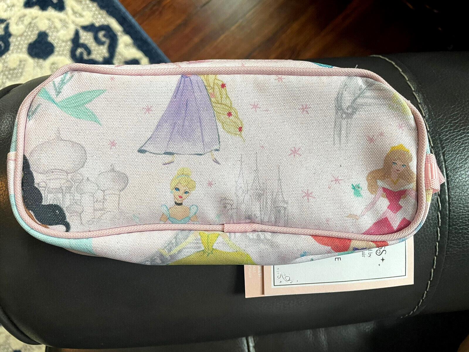 Pottery Barn DISNEY Princess pencil Cinderella Belle bag school gift birthday .