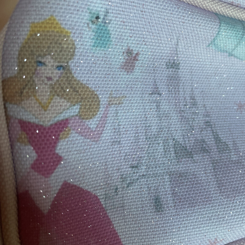 Pottery Barn DISNEY Princess pencil Cinderella Belle bag school gift birthday .