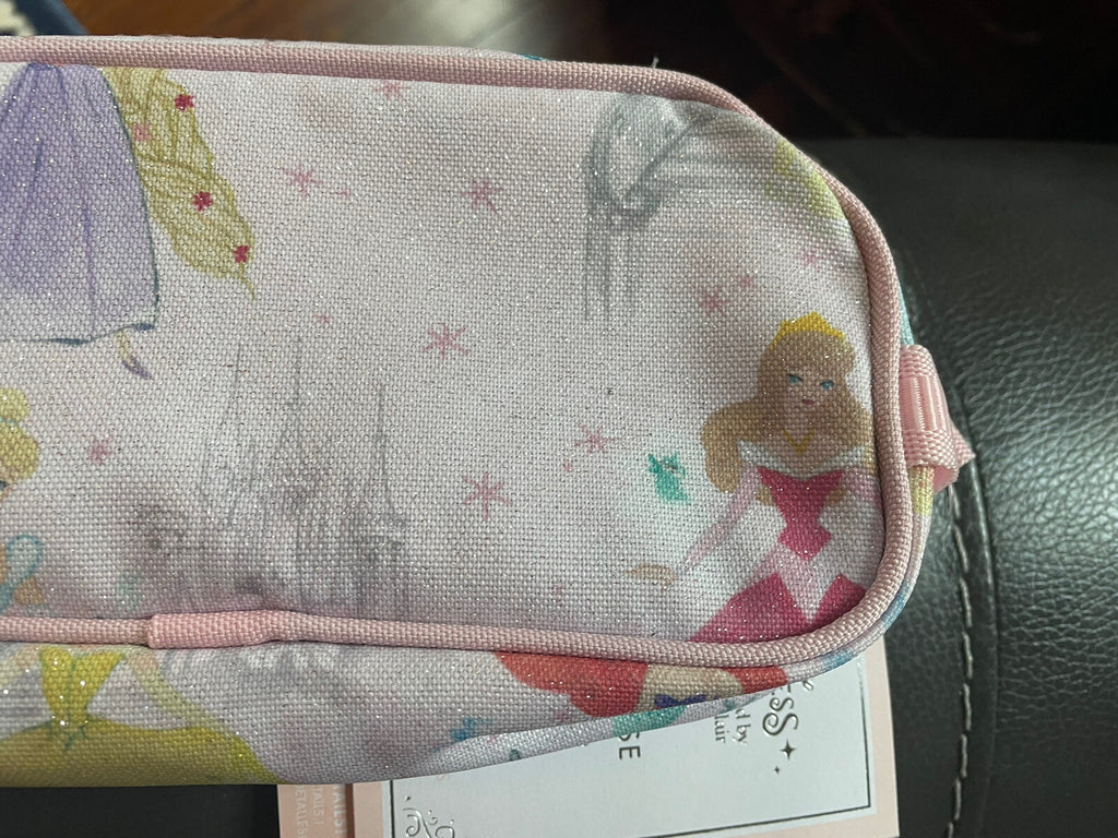 Pottery Barn DISNEY Princess pencil Cinderella Belle bag school gift birthday .