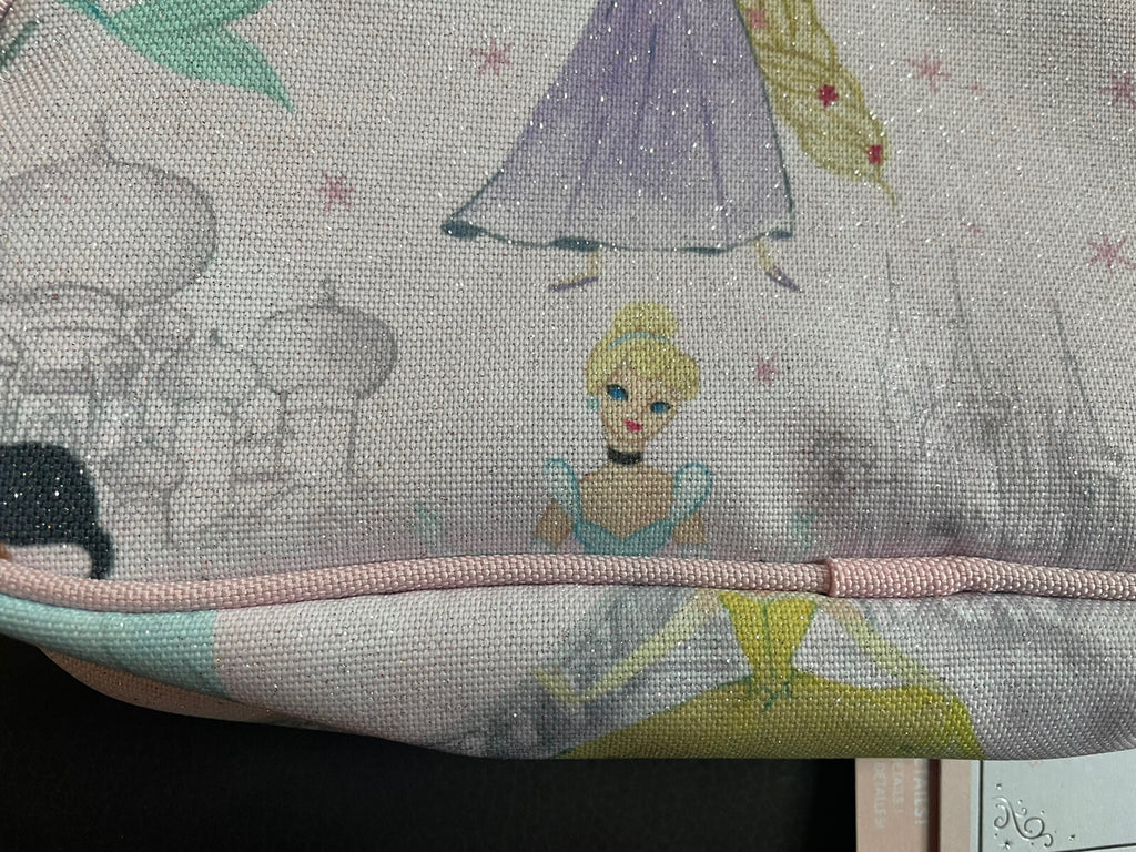 Pottery Barn DISNEY Princess pencil Cinderella Belle bag school gift birthday .