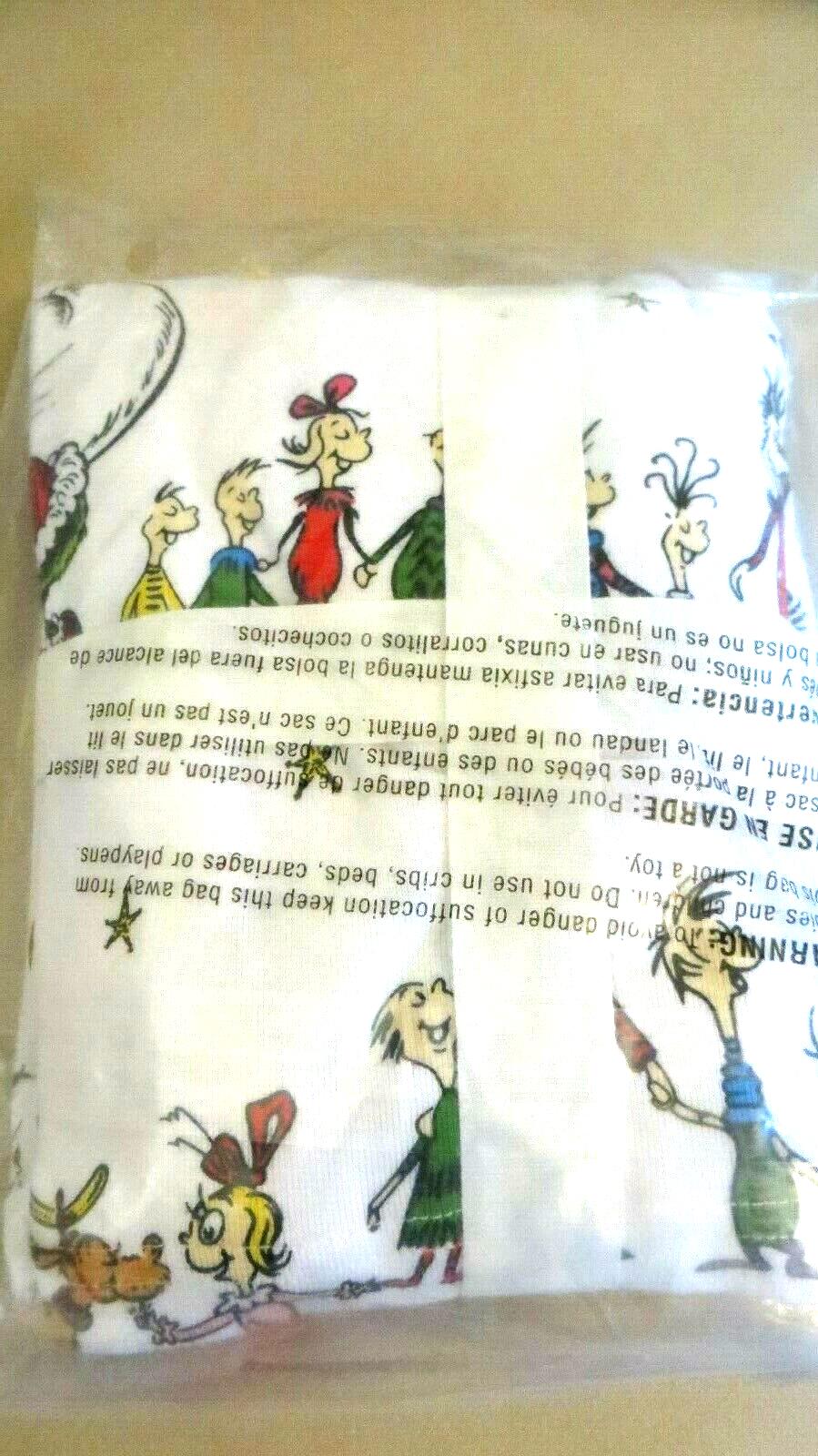 Pottery Barn GRINCH CHRISTMAS Pajama SET PJ holiday Seuss GIFT PARTY Disney m