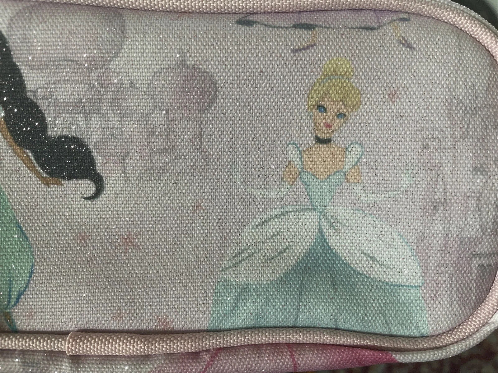 Pottery Barn DISNEY Princess pencil Cinderella Belle bag school gift birthday .