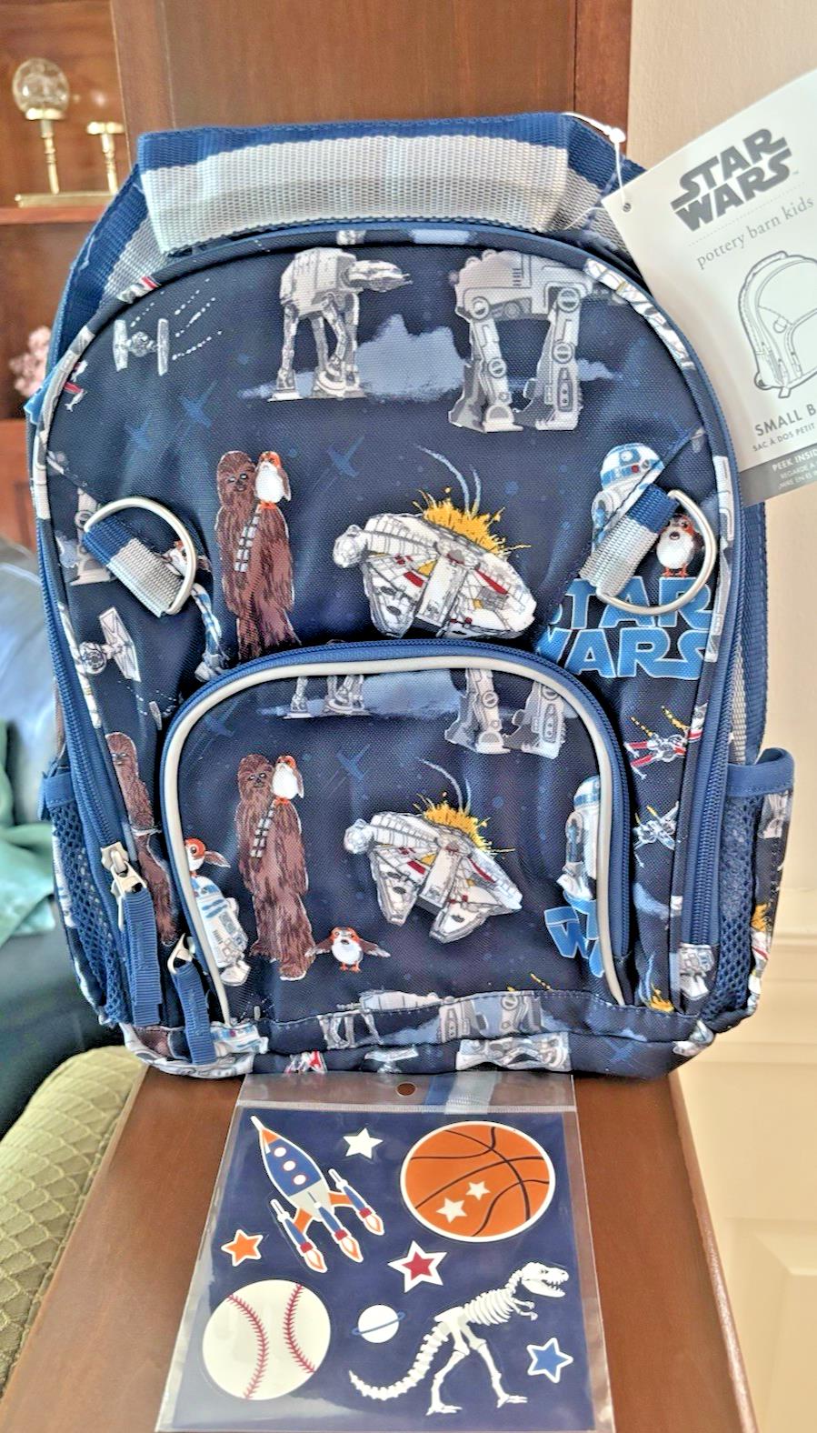 Pottery Barn school Disney STAR WARS Solo Travel space boy Droid Mandalorian  1