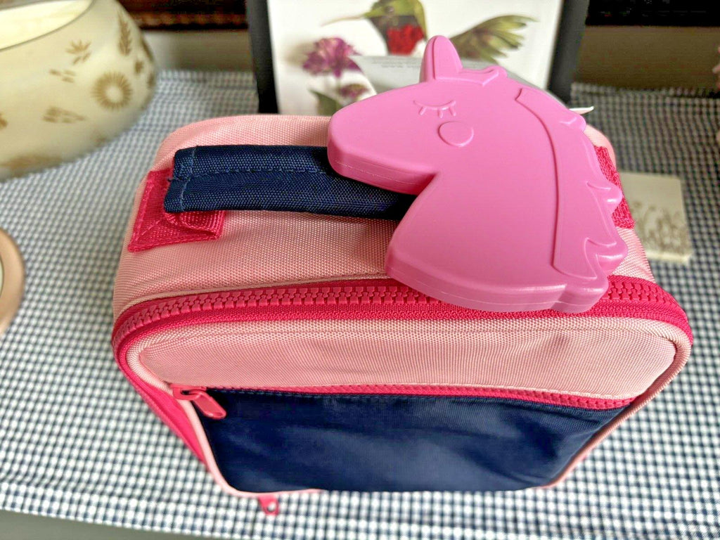 Pottery Barn LUNCH BOX BAG school Disney Rainbow Disney bag pink gift stripe -