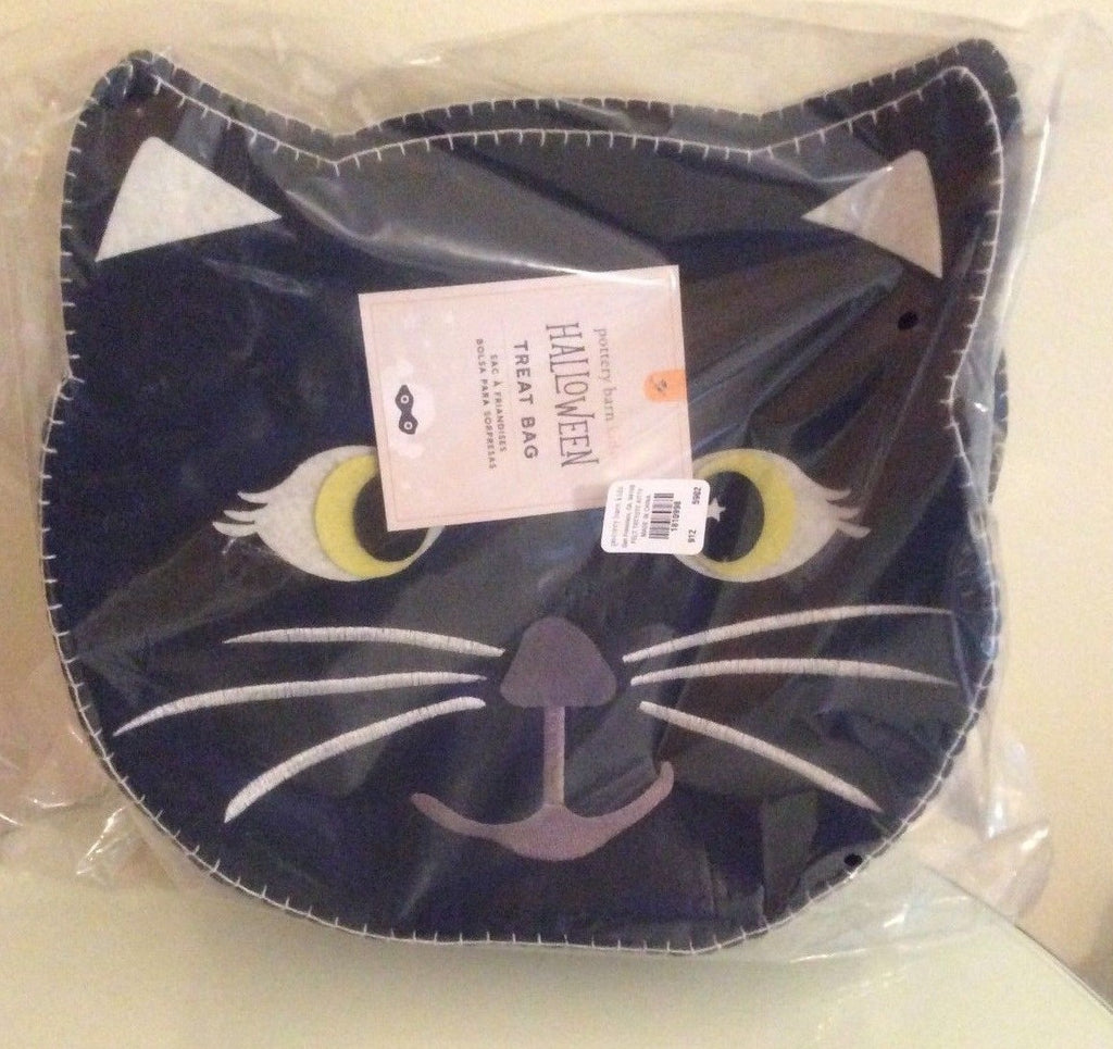 Pottery barn Disney Treat bag holiday halloween kitty cat school gift pumpkin [