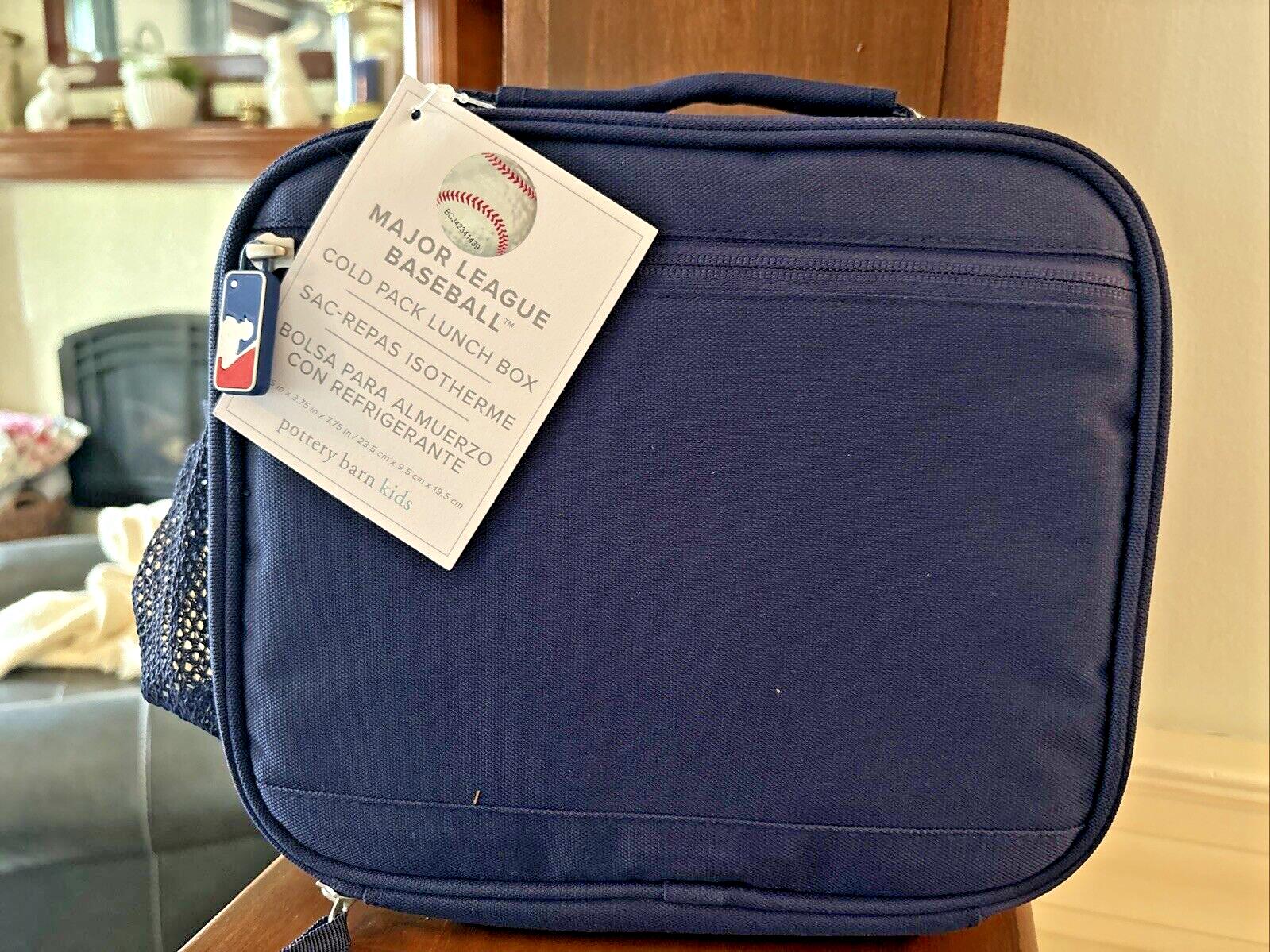 School Pottery Barn MLB BASEBALL LUNCH BOX +Sports Bag travel boy disney  ??  .