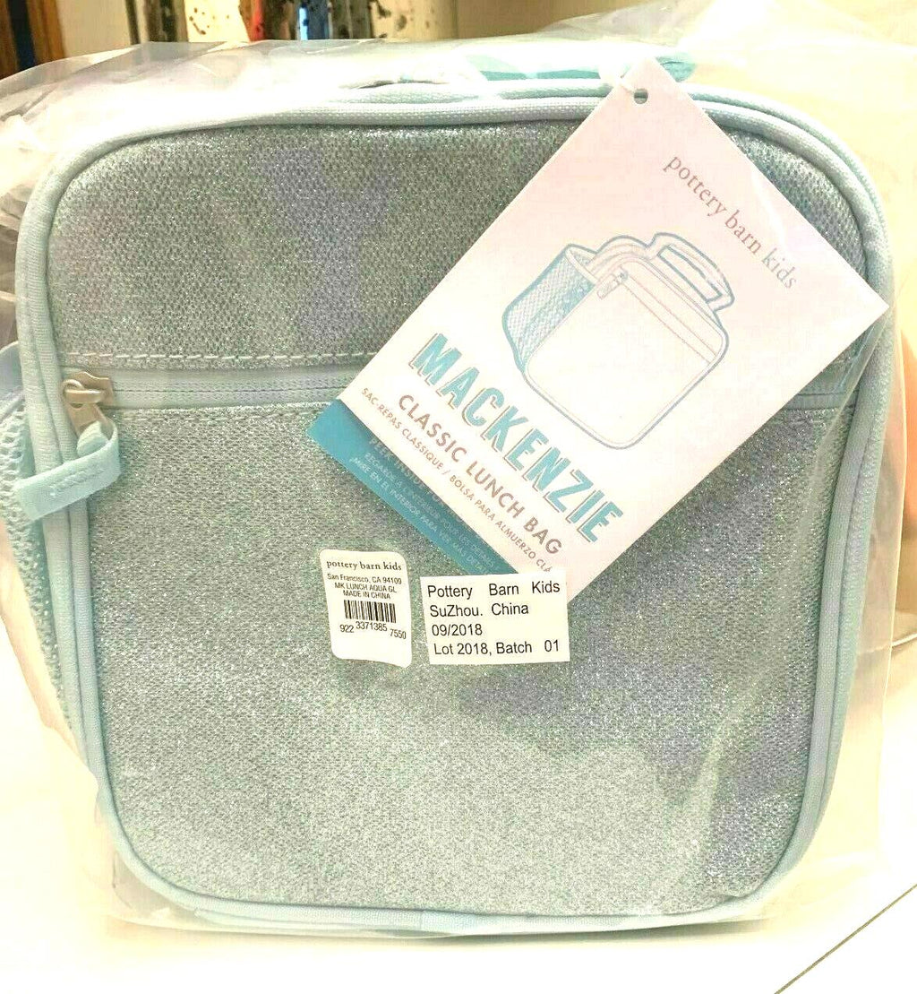 Pottery Barn School LUNCH BOX BAG Disney glitter Frozen girl+ Unicorn pink ?? -