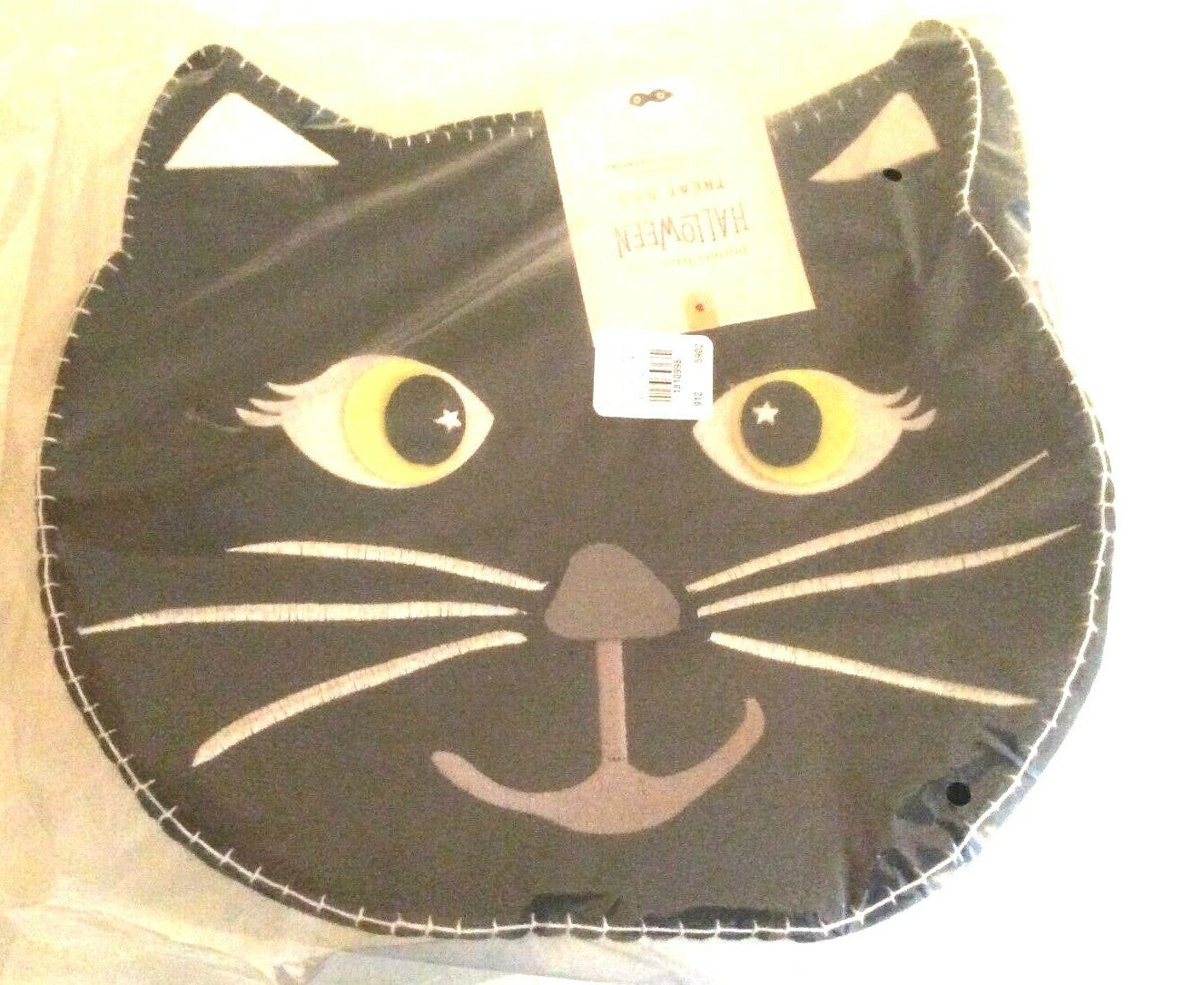Pottery barn Disney Treat bag holiday halloween kitty cat school gift pumpkin [