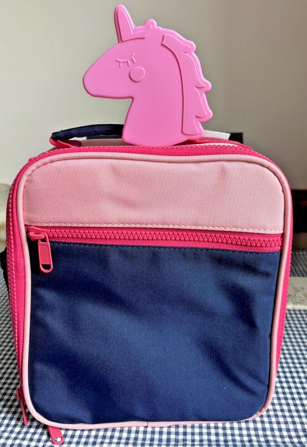 Pottery Barn LUNCH BOX BAG school Disney Rainbow Disney bag pink gift stripe -