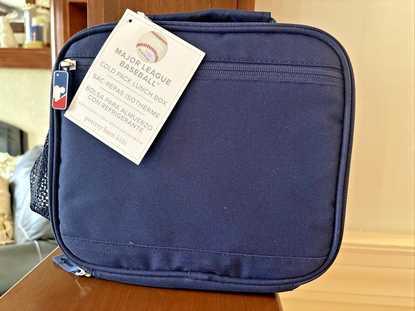School Pottery Barn MLB BASEBALL LUNCH BOX +Sports Bag travel boy disney  ??  .