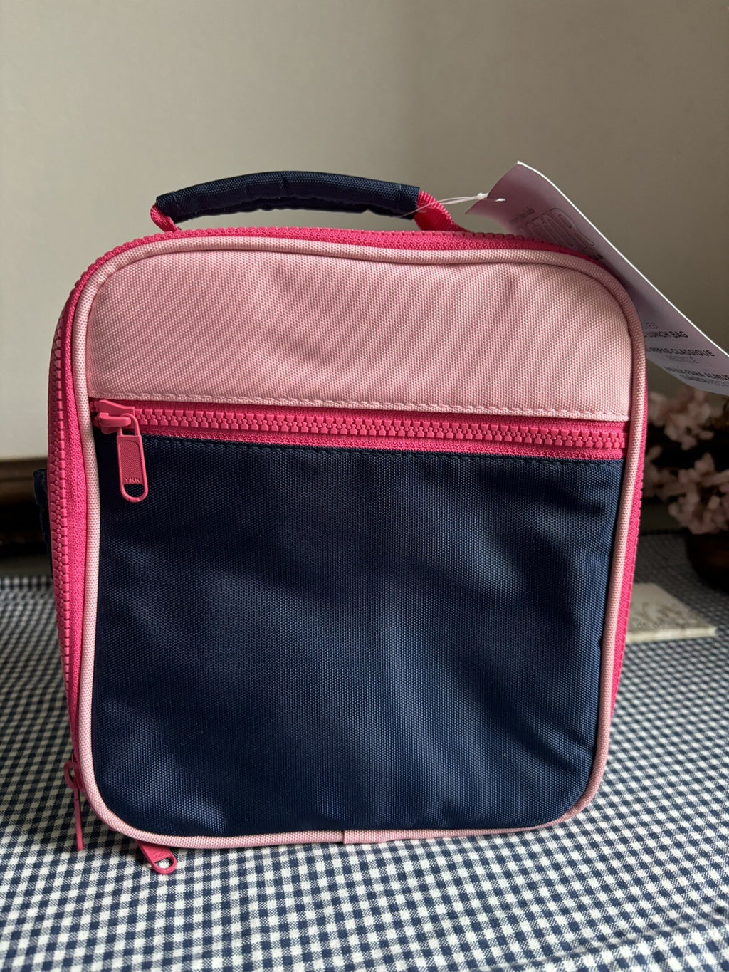 Pottery Barn LUNCH BOX BAG school Disney Rainbow Disney bag pink gift stripe -