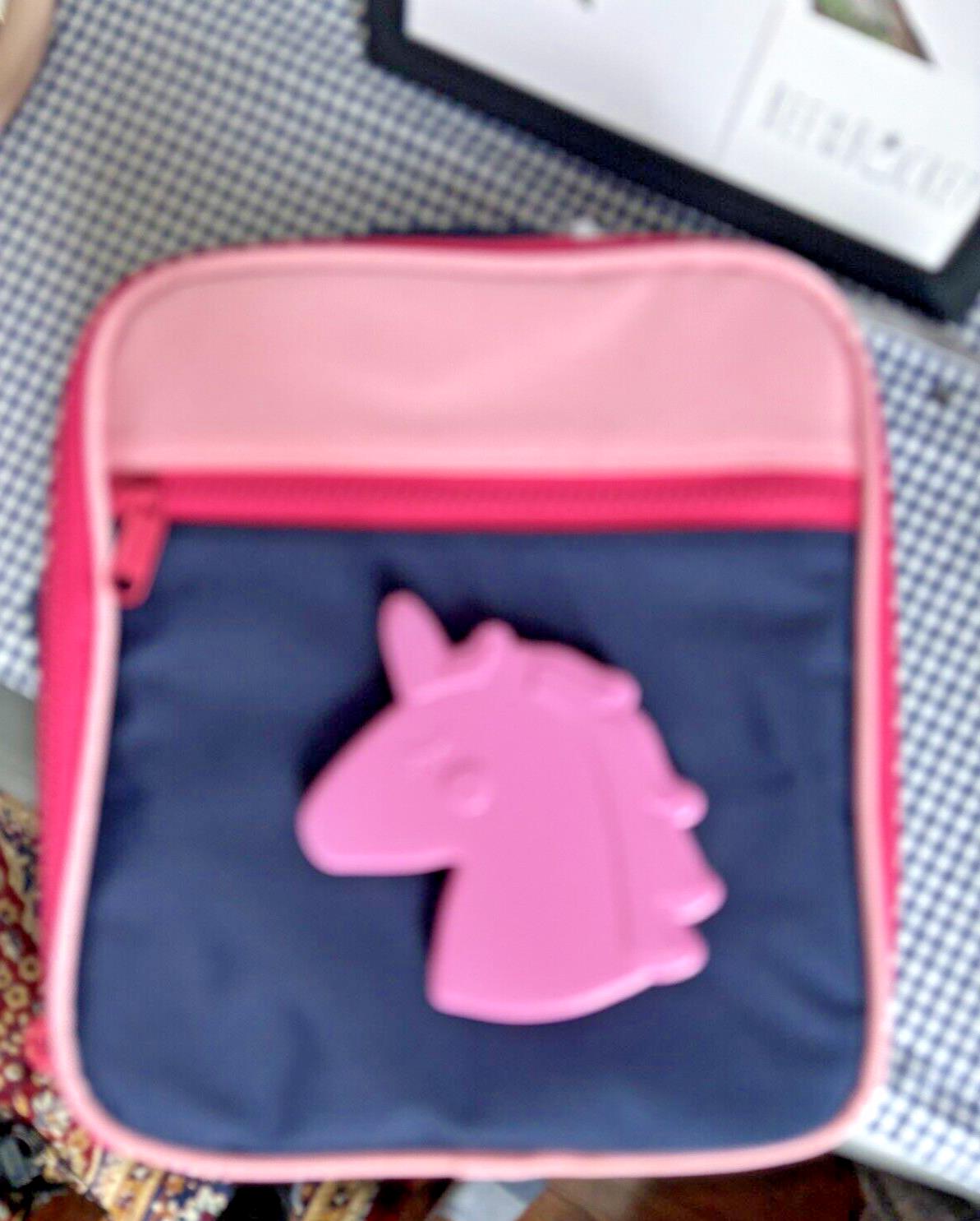 Pottery Barn LUNCH BOX BAG school Disney Rainbow Disney bag pink gift stripe -